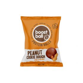 Boostball Peanut Butter Cookie Dough Protein Balls 42g-Case of 12