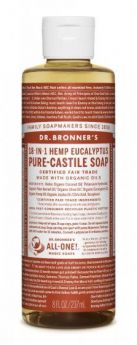 **Dr Bronner Eucalyptus Pure-Castile Liquid Soap 237ml