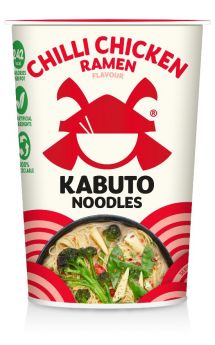 Kabuto Chilli Chicken Ramen Flavour Noodles (VEG) 65g