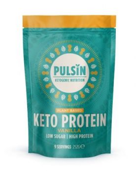 Pulsin Keto Vanilla Protein Powder 252g