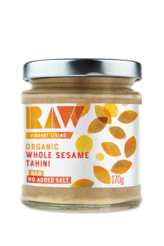 Raw Organic Whole Sesame Tahini 170g